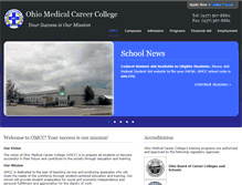 Tablet Screenshot of omcc.edu